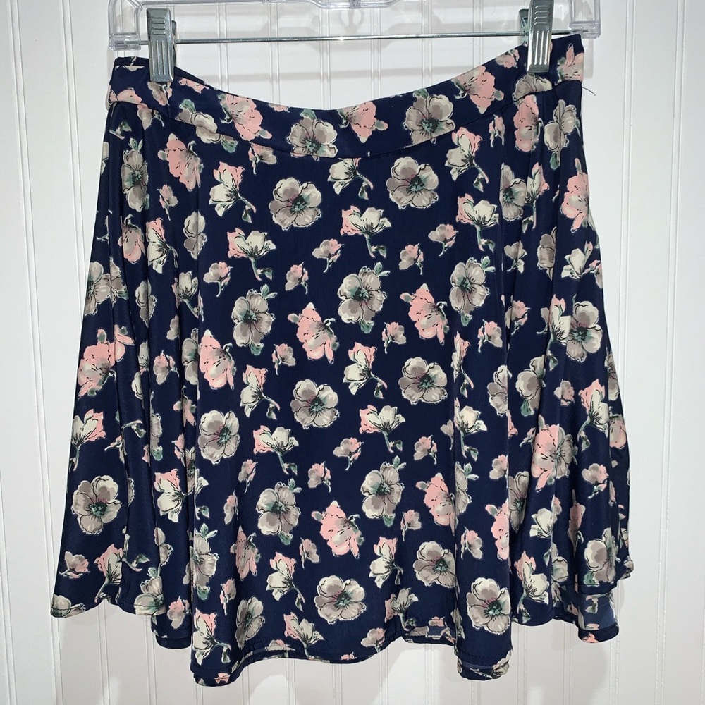 Lush Floral Skater Skirt
